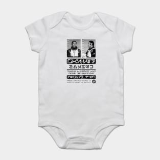 BoShek Wanted Poster Baby Bodysuit